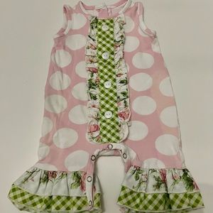 Ricrac & Ruffles Romper